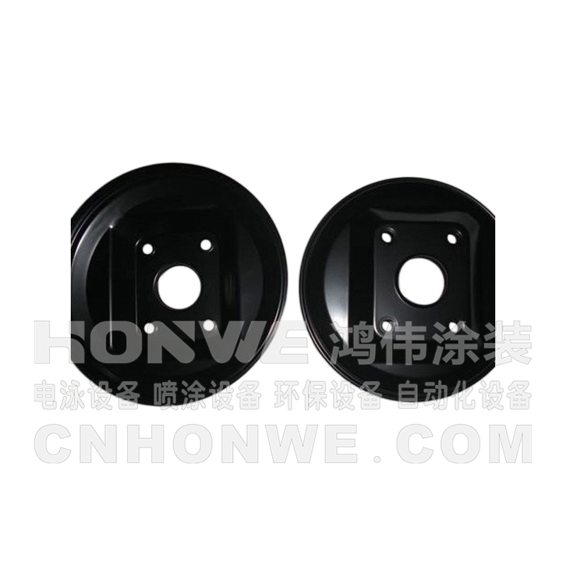 黑色亮光电泳工件