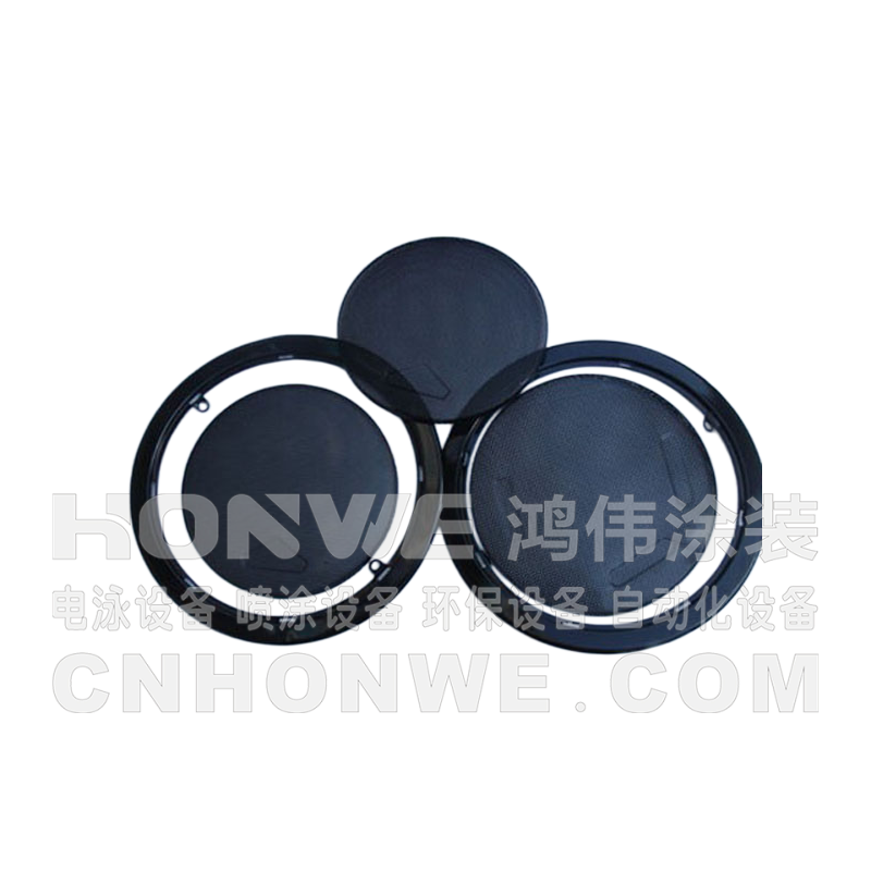 黑色亮光电泳工件