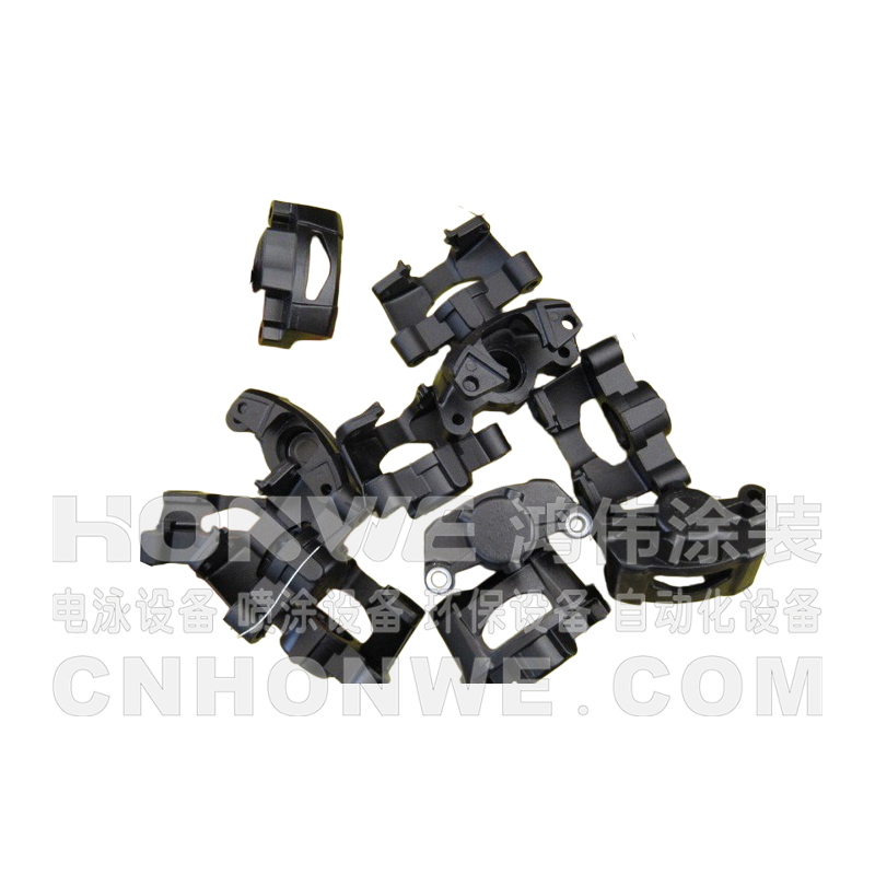 黑色亮光电泳工件