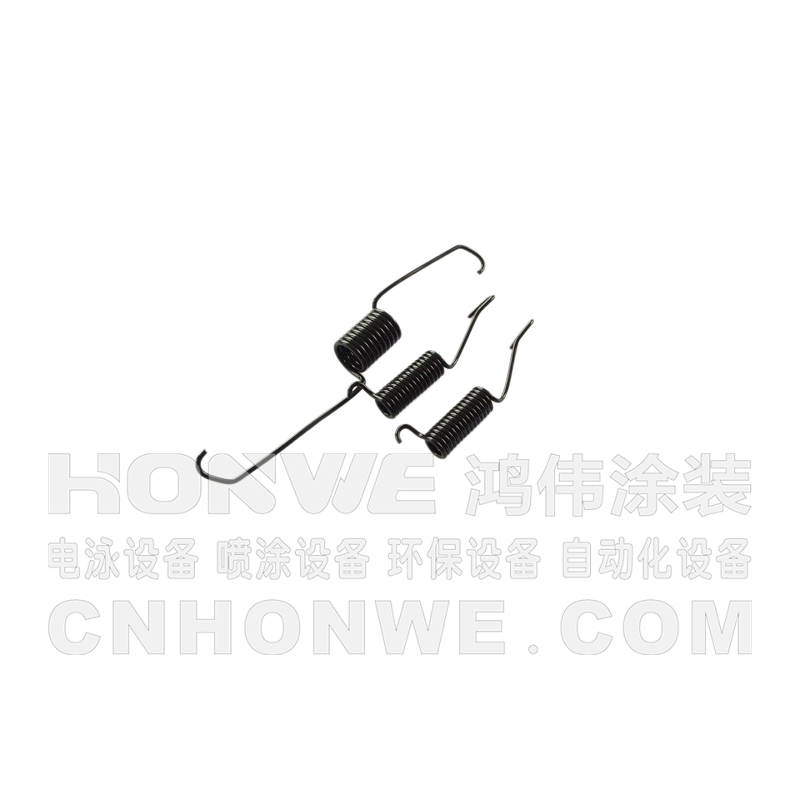 黑色亮光电泳工件